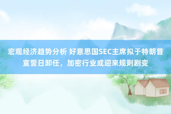 宏观经济趋势分析 好意思国SEC主席拟于特朗普宣誓日卸任，加密行业或迎来规则剧变